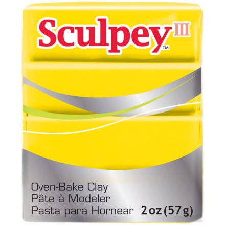 CLAY SCULPEY YELLOW 2OZ